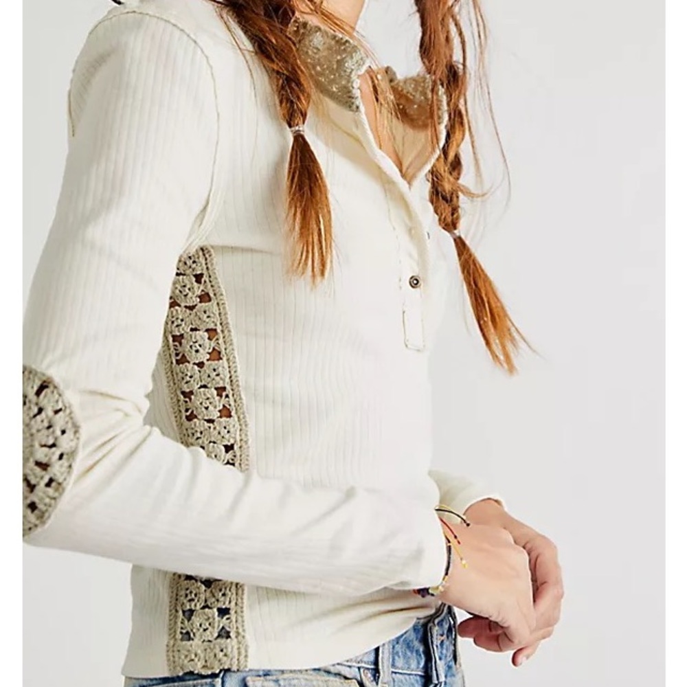 NWOTS FP GET YOUR CROCHET ON TOP (XL)